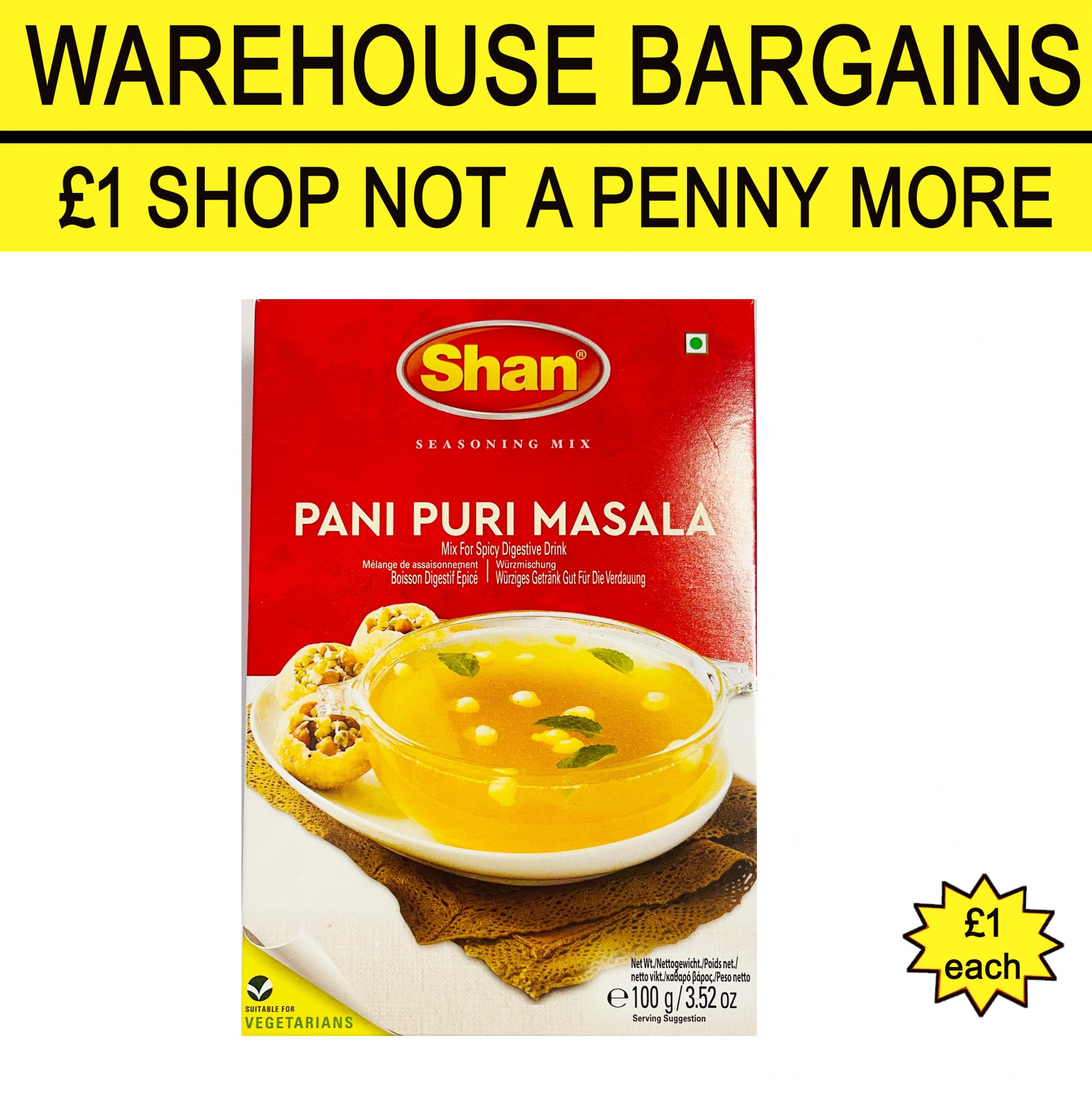 Shan Pani Puri Masala