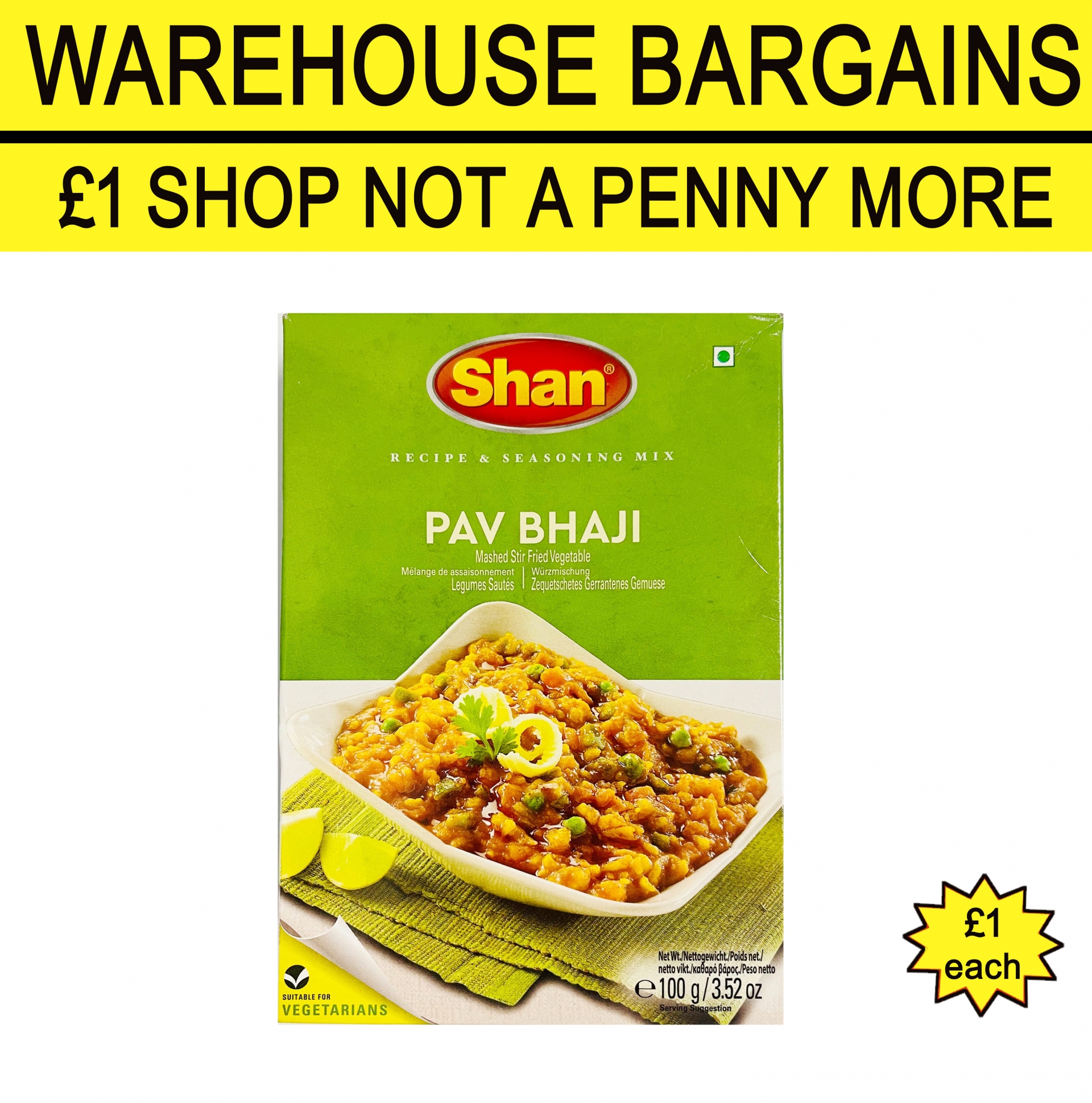 Shan Pav Bhaji Masala
