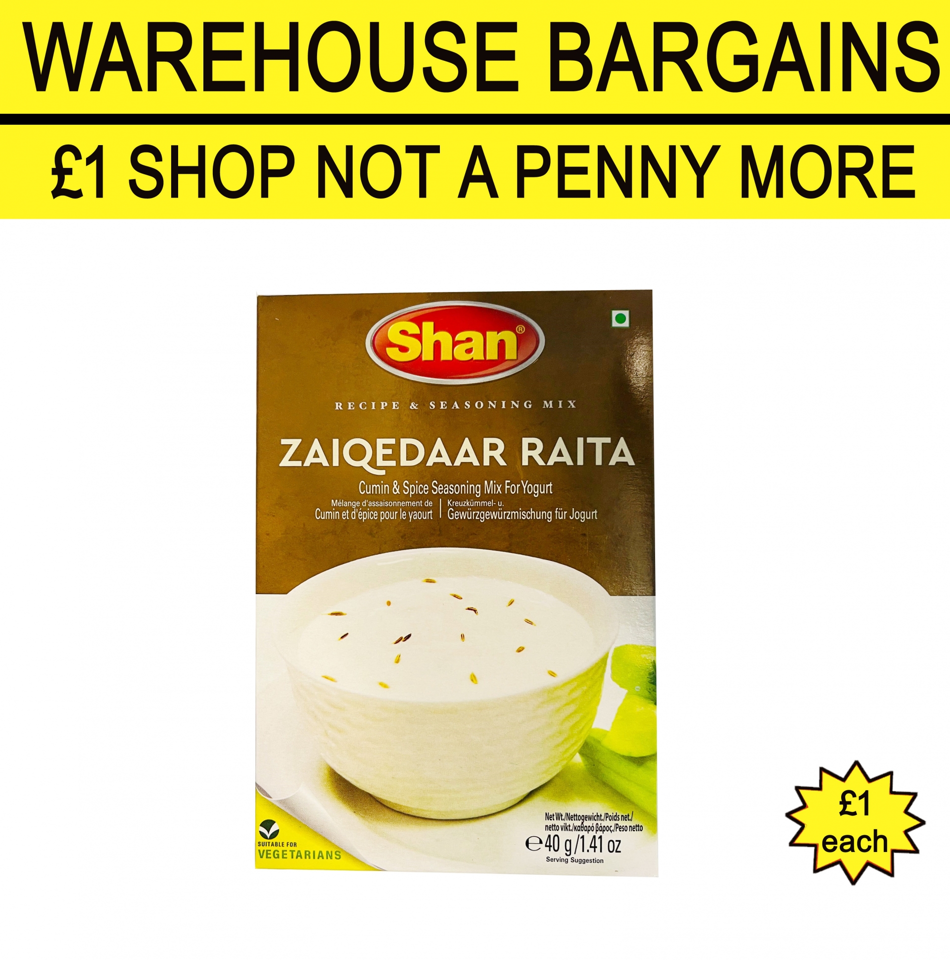 Shan Zaiqedaar Raita Masala