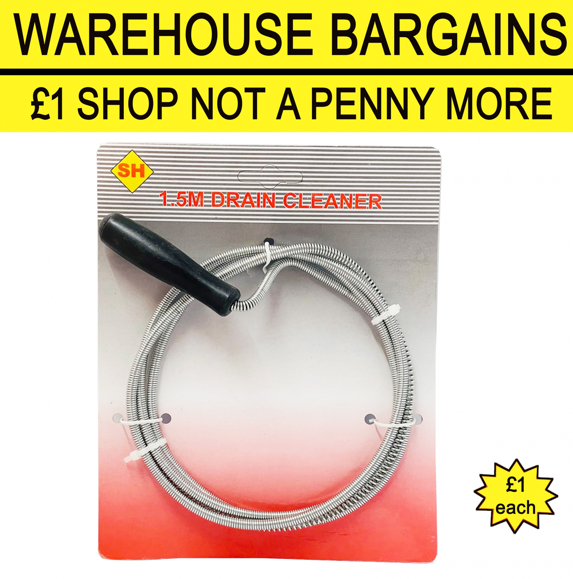 1.5m Drain Cleaner 
